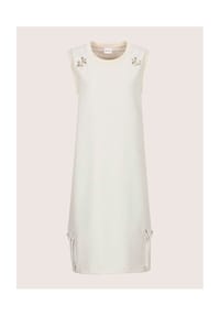 MADELEINE - Kleid - perlweiß