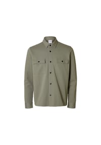SELECTED - Overshirt "Jackie", Regular Fit, Langarm, Kent-Kragen, für Herren - 178814 NAVY BLAZE