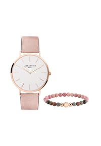 LIEBESKIND - Uhr & Armband Uhr & Armband Set - Leather & Beads - roségold