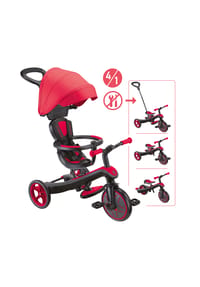 GLOBBER - EXPLORER TRIKE 4in1 rot - rot
