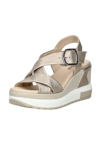 NeroGiardini - Leder Sandalen - Beige