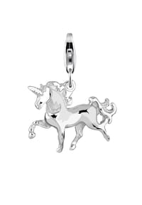 Nenalina - Charm Einhorn-Anhänger Unicorn Magic 925 Silber - Silber