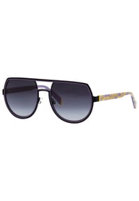 HUMPHREY’S eyewear - Sonnenbrille - schwarz/violett-gelb