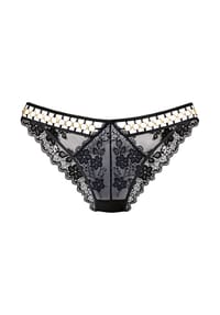 LASCANA - String, ADELINA, Transparenz, Damen - 4215 BLACK