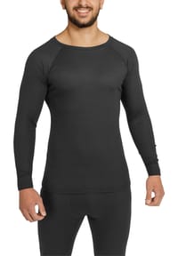 normani® - Herren Thermounterwäsche Langarm-Shirt Ivvavik - Anthrazit