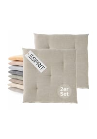 ESPRIT - Sitzkissen NEEDLESTRIPE - Beige