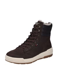 rieker - Leder Stiefelette - Braun/Schwarz