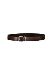 GANT - Herren Gürtel - Logo Leather Belt, Ledergürtel, Schnalle mit Logo-Gravur - Dunkelbraun
