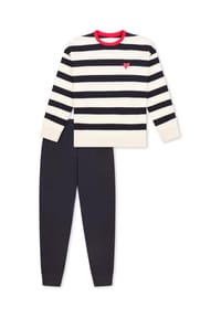 SCHIESSER - Schlafanzug Nightwear, Baumwolle, für Kinder - 815 NAVY