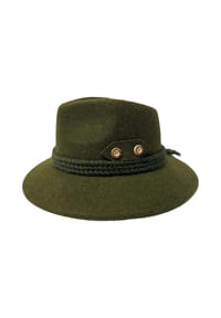EDELNICE - Herren Jägerhut olivgrün - olivgrün