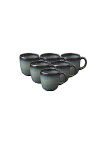 like. by Villeroy & Boch Kaffeetassen Lave 190 ml 6er Set - LAVE - beige
