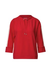 Street One - Shirt, 3/4-Arm, für Damen - 16865 RACING RED