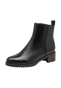 MARCO TOZZI® - Leder/Synthetik Stiefelette - Schwarz