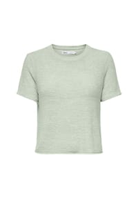 ONLY® - Strickpullover, Kurzarm, Seitenschlitze, für Damen - 202570 GREEN LILY