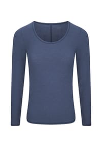 SCHIESSER - Personal Fit Unterhemd, feuchtigkeitsregulierend, atmungsaktiv, für Damen - 816 JEANSBLAU