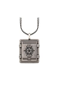 caї - Anhänger mit Kette 925/- Sterling Silber - Silbergrau