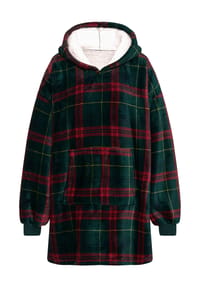 mistral home - Hoodie, Kängurutasche - ECRU ROT