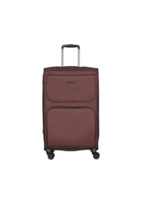 Stratic BENDIGO LIGHT+ - 4-Doppelrollen-Trolley, Reißverschlusstaschen, TSA-Schloss - BLACK