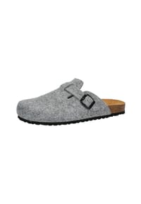 LICO - Pantolette Bioline Clog Nature - grau