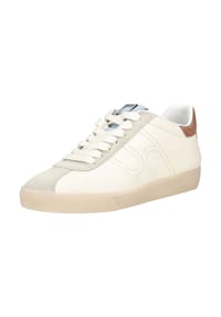 hōgl - Glattleder Sneaker - Weiß kombi
