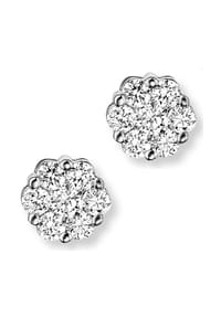 ONE ELEMENT Timeless Diamonds - 0.25 ct  Diamant Brillant Ohrringe   Ohrstecker aus 585 Weißgold - silber