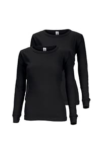BLACK SNAKE - Thermounterhemd 2er Set cozy - Grau