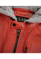 JILANI Herren Lederjacke Kapuze Lammnappa rot-orange Bild 9
