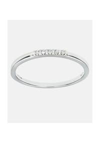 Diamant L'eternel - Eternity Ring, mit 0.05 ct Diamant, 375 Weißgold - white gold