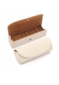 KUZZOÍ - Schmuckzubehör Schmuck-Reiseetui Pu Leder Beige Für Herren - Beige