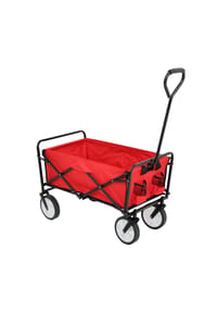 Akord - Tyrs 145 l faltbarer Bollerwagen - grau