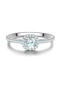 TRILANI 1934 - Ring Sterling Silber Zirkonia weiß - silber