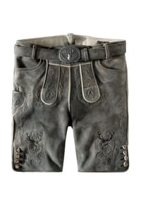 STOCKERPOINT - Trachtenlederhose Lewis - granit gespeckt