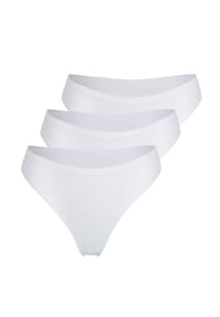SCHIESSER - String 3er Pack Invisible Soft - Maple