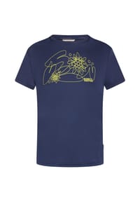 GLOBETROTTER - T-Shirt Outdoor, Rundhals, für Damen - FIESTA 17-1564TCX