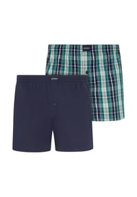 JOCKEY® - Boxershorts Woven Boxer, Baumwolle, für Herren - 330 LOD. JOC. BLUE