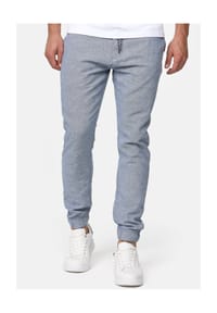 INDICODE - Leinenhose Blnda - Black