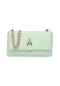 PATRIZIA PEPE - Fly Padded Fly Padded Umhängetasche Leder 25 cm - new urban green
