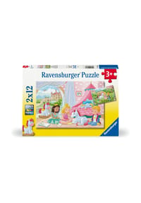 Ravensburger - Puzzle "Zauberhafte Freundschaft", 2x12 Teile - 