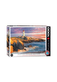 eurographics - Puzzle Peggys Cove Leuchtturm, 1000 Teile, 68 x 48 cm - 