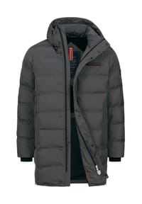 KRONSTADT - Winterjacke KSBourland hood jacket - Black