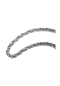 Adelia's Bold Style - Halskette – Königskette aus Edelstahl 60 cm - silber