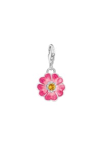 Thomas Sabo - Charm-Anhänger Flower - silberfarben, bunt