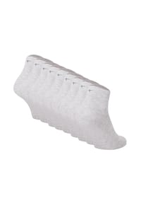Tamaris - Damen Quartersocken, 9er Pack - Comfort Cotton Quarter, einfarbig - Grau