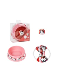 COFI - Hello Kitty Haustier Set – Zubehör Set für Katze & Hund mit Napf und - 