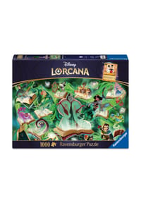 Ravensburger - Puzzle "Disney Lorcana - Glimmers of the Realm: Emerald", 1000 Teile - 