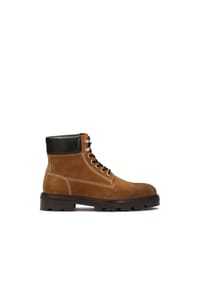KAZAR STUDIO - Braune Herrenstiefel aus Wildleder mit Treppensohle - Braun
