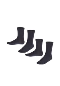 FALKE - Kinder Socken, 2er Pack - Happy, Kurzsocken - Dunkelblau