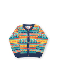 KITE - Kinder Kaleidoscope Coastal Strickjacke Bio-Baumwolle - mehrfarbig