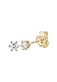Orolino - Ohrringe 585/- Gold 2 Brillant 0,25ct. - gelb