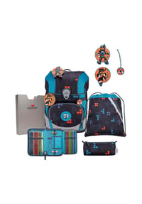 DerDieDas® ERGOFLEX TINY - Schulranzen-Set, 6- teilig - NINJA FIGHTER